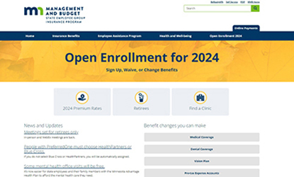 Graphic for Open Enrollment.